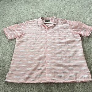 Men’s insert button down shirt 2XL